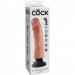 Вібратор KING cock 9inch VIBRATING Cock FLESH