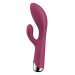 Вібратор-кролик Satisfyer Spinning Rabbit 1 для точки G та клітора, червоний