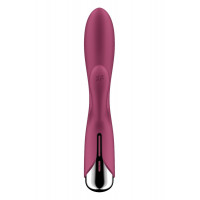 Вибратор-кролик Satisfyer Spinning Rabbit 1 для точки G и клитора, красный