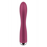 Вибратор-кролик Satisfyer Spinning Rabbit 1 для точки G и клитора, красный