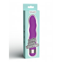 Вибратор многоскоростной Toy Joy Funky Wave Viberette волнообразной формы, цвет фуксия