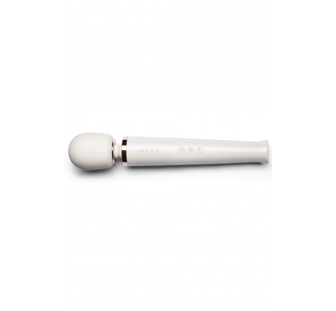Вибратор микрофон Le Wand RECHARGEABLE MASSAGER, жемчужно-белый