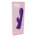 Вибратор с клиторальным отростком Toy Joy IVY фиолетовый
