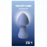 Вибратор в форме гриба Sweet Em, тёмно-синий