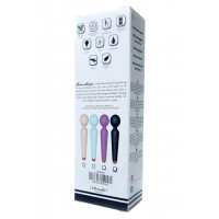 Вибро-Микрофон голубой Rechargeable Power Wand USB 10 Functions