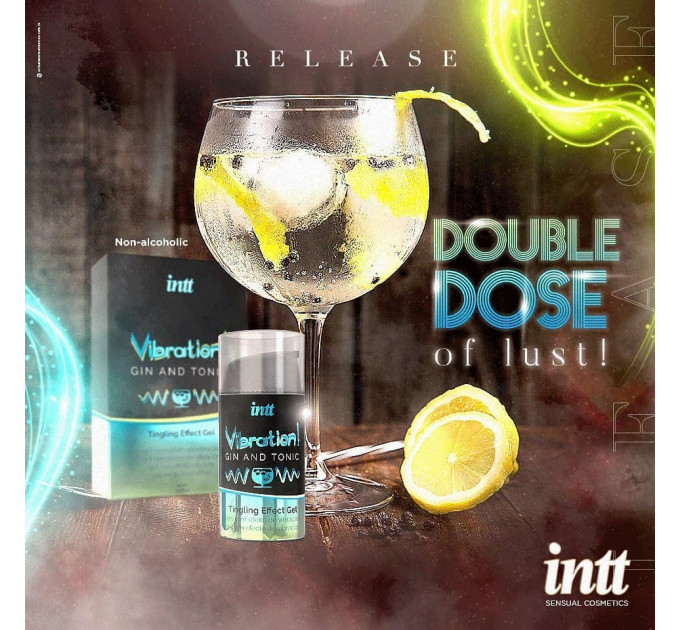 Рідкий вібратор Intt Vibration Gin Tonic 15 мл