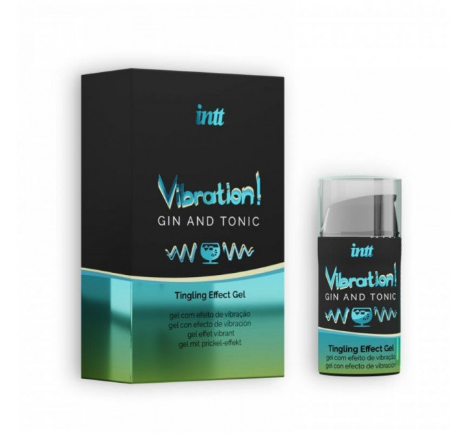 Рідкий вібратор Intt Vibration Gin Tonic 15 мл