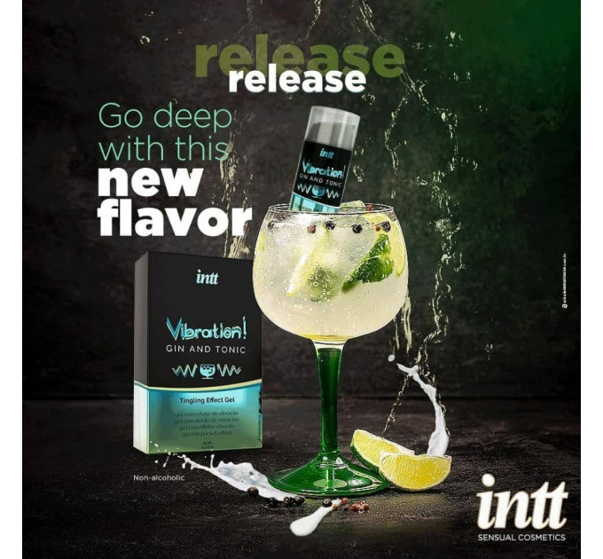 Рідкий вібратор Intt Vibration Gin Tonic 15 мл