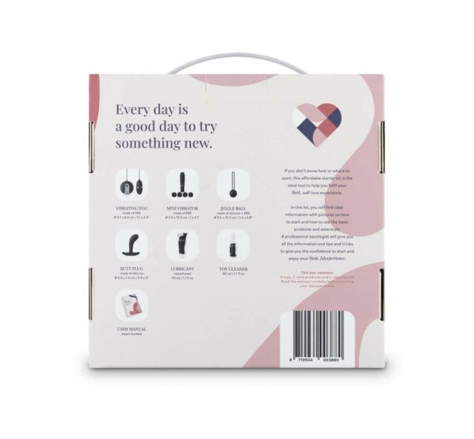 Набор игрушек секс 6 предметов Loveboxxx FIRST. SELF-LOVE SEXPERIENCE STARTER SET