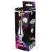 DT21825 анальна пробка конічної форми Dream Toys GLEAMING LOVE SILVER PLEASURE PLUG L