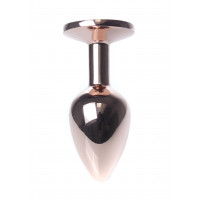 Анальна пробка Plug-Jewellery Red Gold PLUG- Dark Blue
