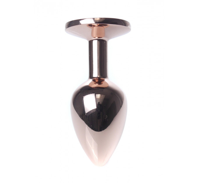 Анальна пробка Plug-Jewellery Red Gold PLUG- Dark Blue