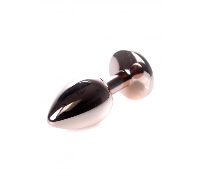 Анальна пробка Plug-Jewellery Red Gold PLUG- Dark Blue