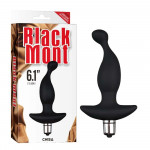Анальная пробка с вибропулей Chisa Black Mont, черная