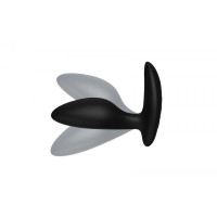 Анальная пробка з вибрацией We-Vibe Ditto+ Satin Black с пультом и управлением с телефона