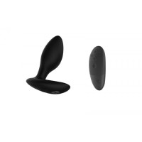 Анальная пробка з вибрацией We-Vibe Ditto+ Satin Black с пультом и управлением с телефона