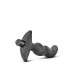 Анальная пробка с вибрацией 3-в-1 SPARK IGNITION PRV-02 CARBON FIBER