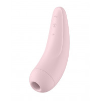 Безконтактний смарт стимулятор клітора SATISFYER CURVY2+ рожевий