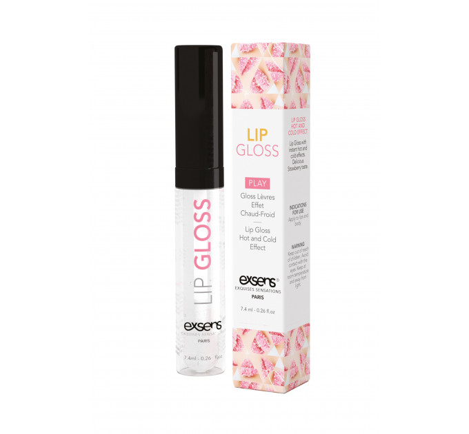 Блиск для оральних ласок EXSENS LIP GLOSS STRAWBERRY 7,4ML