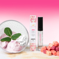 Блеск для оральных ласк EXSENS LIP GLOSS STRAWBERRY 7,4ML