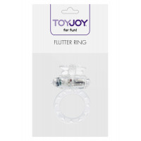 Эрекционное кольцо с вибрацией Flutter Ring Vibrating Transparant