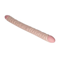 Фаллоимитатор двойной реалистичный California Exotic Novelties, бежевый