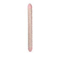 Фаллоимитатор двойной реалистичный California Exotic Novelties, бежевый