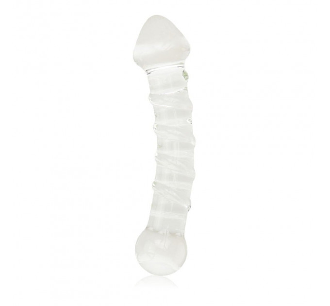 Фалоімітатор скляний 7" Glass Romance Clear