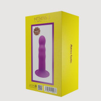 Фалоімітатор термореактивний Adrien Lastic Hitsens 3 фіолетовий