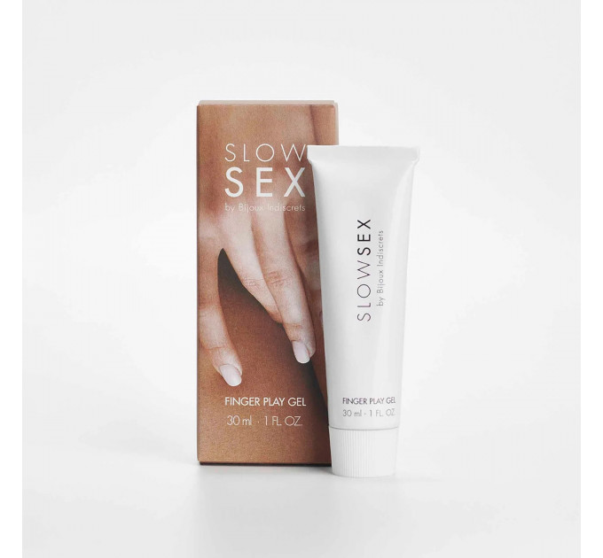 Гель для мастурбації на водній основі FINGER PLAY Slow Sex by Bijoux Indiscrets