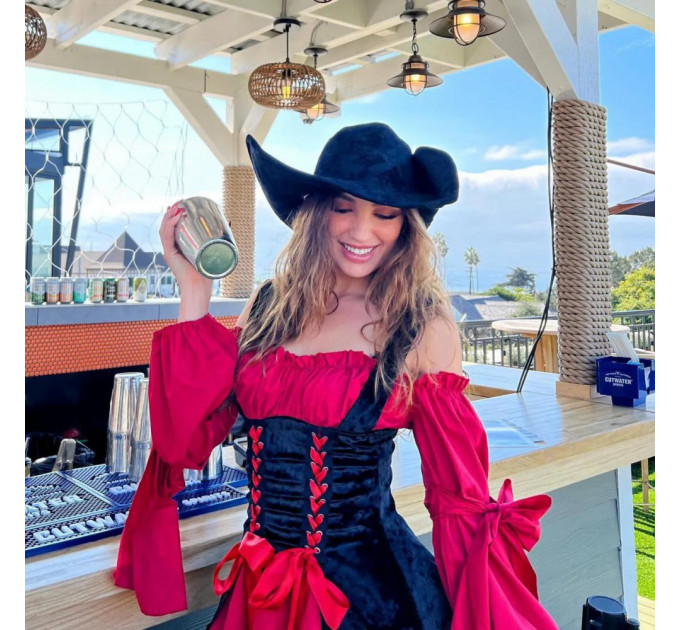 Костюм сексуальної піратки Leg Avenue Vixen Pirate Wench, 1 предмет, розмір L