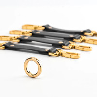 Хрестовина італійська шкіра Bondage Boutique leather Hogtie UPKO