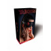Маска БДСМ с декоративной розой Taboom Wild Roses Blindfolc черная