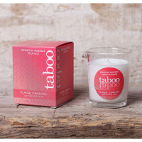 Массажная свечка для нее Ruf Taboo Plaisir Charnel с ароматом цветка какао, 60 гр