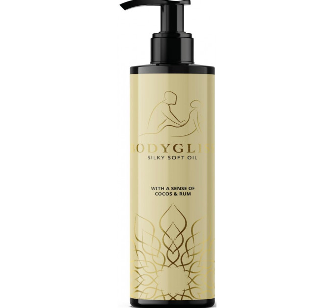 Массажное масло BodyGliss с ароматом кокоса и рома, 150 мл
