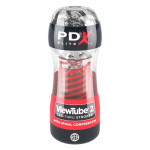 Мастурбатор Pipedream PDX Elite Viewtube 2 прозорий, 18 см