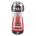 Мастурбатор Pipedream PDX Elite Viewtube 2 прозорий, 18 см