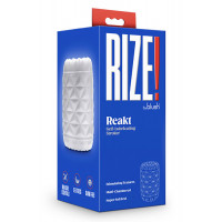 Мастурбатор самосмазывающийся Blush Rize белый, 10.1 см