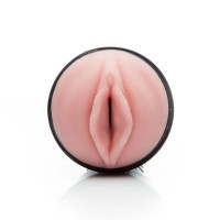 Мастурбатор вагина в колбе Fleshlight Pink Lady Original, киберкожа, бежевый