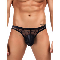 Чоловічі труси Star Night напівпрозорі, в сіточку, чорні, M