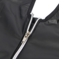 Міні-сукня з блискавкою та підтяжками Star Night з імітації шкіри, чорна, S