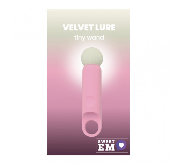 Мини-вибратор-микрофон Sweet Em, 10 режимов, розовый