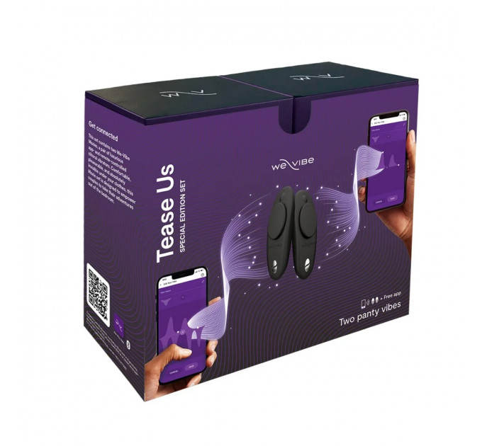 Набор Tease We-Vibe Us Moxie + Moxie Black