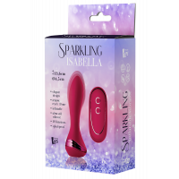 Надувная анальная пробка с вибрацией Dream Toys SPARKLING INFLATABLE ISABELLA