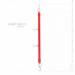 Розпірка з карабінами Whipped Shawn Spreader Bar - 50 см, червона