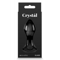 Скляна пробка NS Novelties CRYSTAL GEM BLACK