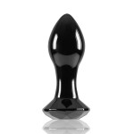 Скляна пробка NS Novelties CRYSTAL GEM BLACK
