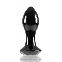 Стеклянная пробка NS Novelties CRYSTAL GEM BLACK