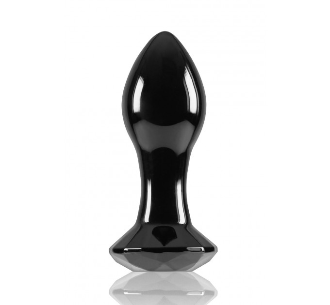 Скляна пробка NS Novelties CRYSTAL GEM BLACK