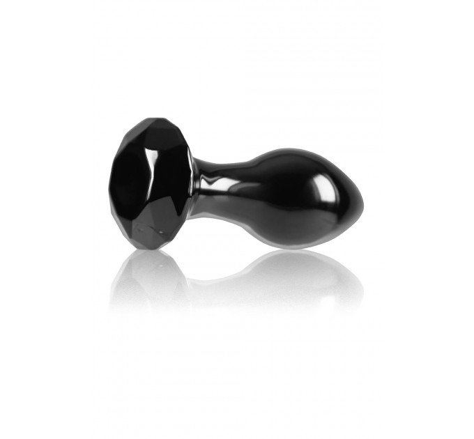 Скляна пробка NS Novelties CRYSTAL GEM BLACK